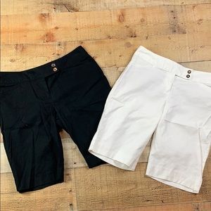 White House Black Market Bermuda Shorts!